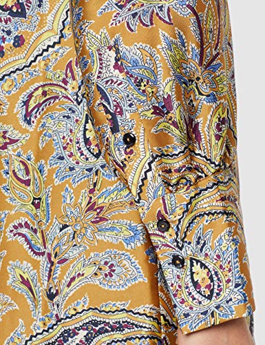 Gerry Weber 280005-31439 Vestido, Multicolor (Gelb Multicolor Druck 4101), 38 (Talla del Fabricante: 36) para Mujer