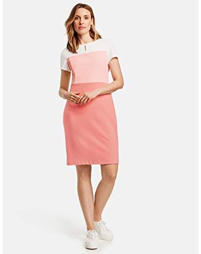 Gerry Weber 380017-31236 Vestido, Rosa (Pastel Rose Offwhite Patc 3122), 40 (Talla del Fabricante: 38) para Mujer