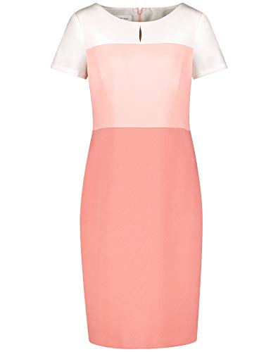 Gerry Weber 380017-31236 Vestido, Rosa (Pastel Rose Offwhite Patc 3122), 40 (Talla del Fabricante: 38) para Mujer