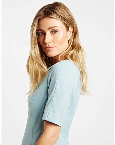 Gerry Weber 380026 Vestido, Azul Turquesa, 40 para Mujer