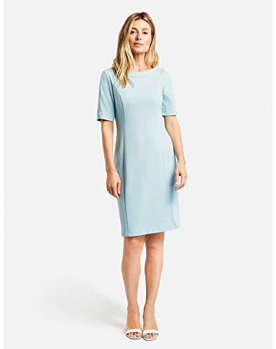 Gerry Weber 380026 Vestido, Azul Turquesa, 40 para Mujer