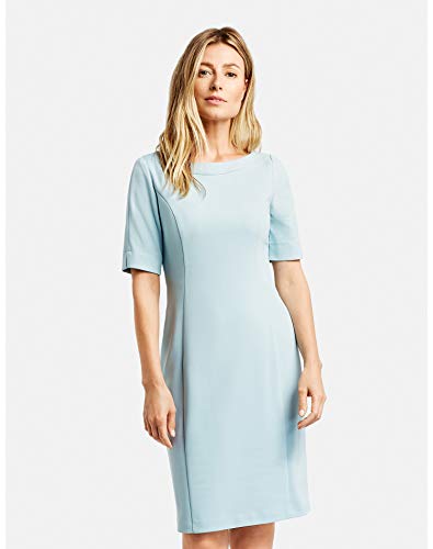 Gerry Weber 380026 Vestido, Azul Turquesa, 40 para Mujer