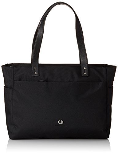 GERRY WEBERLemon Mix II Handbag M - Bolsa de Asa Superior Mujer, color Negro, talla 37x15x25 cm (B x H x T)