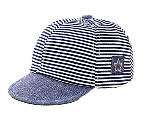 Gespout Béisbol Gorro Niños Bebé Toalla Sombrero Solar Regalo Cumpleaños Sombreros Verano Playa Viaje Gorra de béisbol böhmischen Estilo 1pcs Azul 48cm
