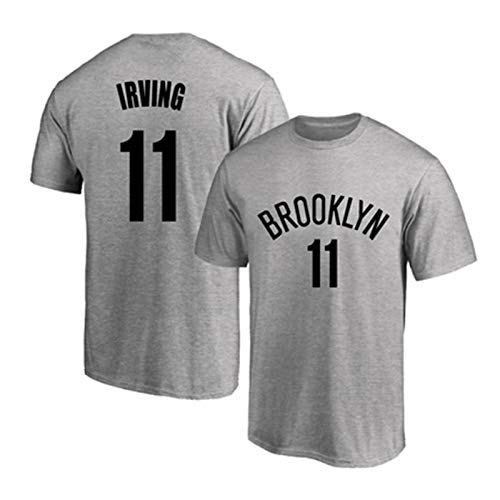 GHYTR 11# Jerseys Kěvin Bordado Jersey Jersey Baloncesto Juvenil Tops Cómodo Material Transpirable Regalo Ideal para Hombres grey11-XL