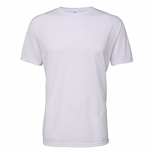 Gildan - Camiseta de Manga Corta Modelo Core para Hombre (S) (Negro)