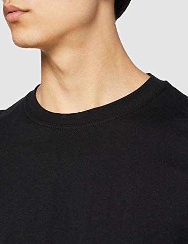 Gildan Soft Style L, Camiseta para Hombre, Negro (Black), Medium