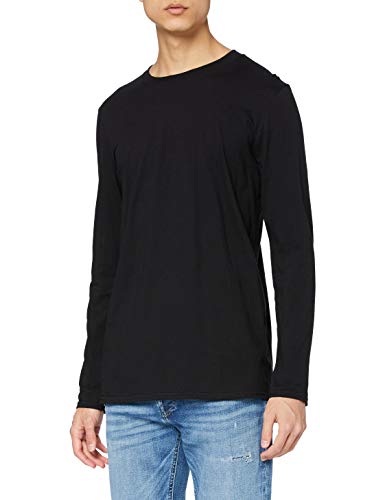 Gildan Soft Style L, Camiseta para Hombre, Negro (Black), Medium