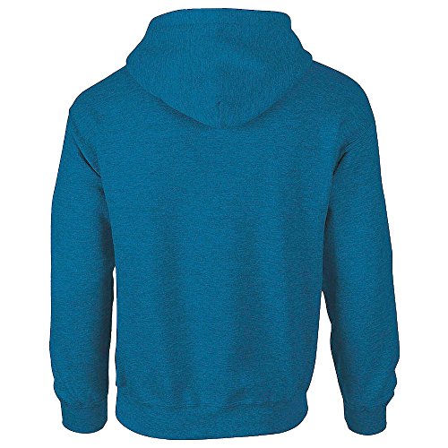 GILDAN - Unisex Sudadera con capucha 'Pesado Blend' - algodón, azul marino, 50% algodón 50% poliéster 50% algodón, hombre, XL
