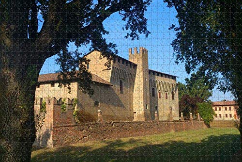 GIRDSS Puzzle 1000 Piezas Adultos Rompecabezas de Brujas, el Centro histórico de Brujas, Bélgica Adultos y niños decoración del hogar