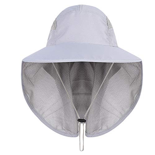 Gisdanchz Sombrero Hombre Gorro Pescador Hombre Sombreros Sombrero Ropa Senderismo Golf Mujer Sombrero Safari Mujer Playa Gorra De Caza Mujer Verano Gris Claro