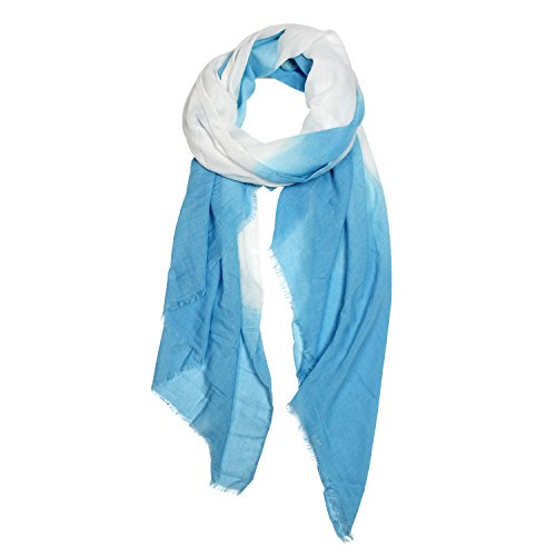 Glamexx24 Bufanda mujer matizada Bandana Foulard color brillante para primavera verano todo el año
