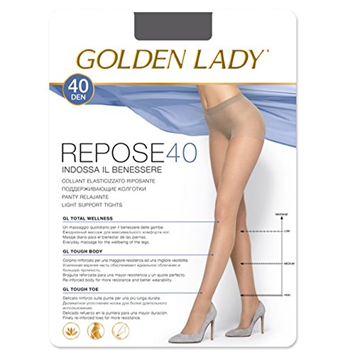Golden Lady - Panty Descanso Repose 40 Mujer Color: Nero Talla: Medium