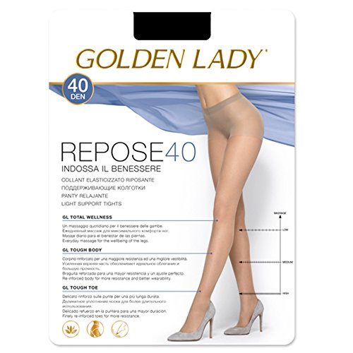 Golden Lady - Panty Descanso Repose 40 Mujer Color: Nero Talla: Medium