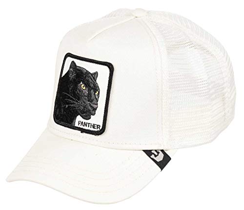 Goorin Bros. Gorra Trucker Black PantherBros. de Beisbol Baseball (Talla única - Blanco)