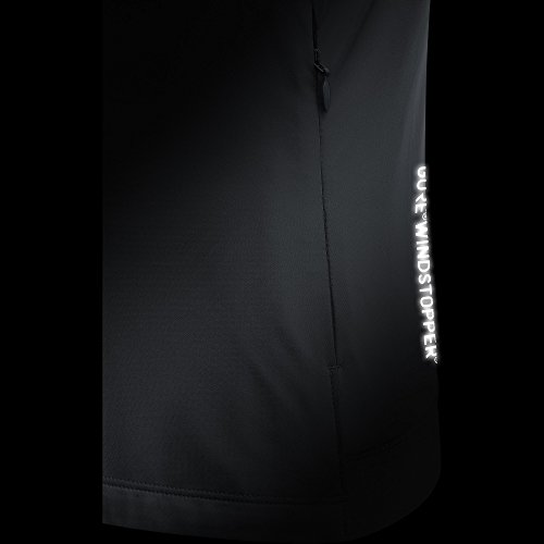 GORE WEAR R3 Windstopper Chaleco, Mujer, Black, 38