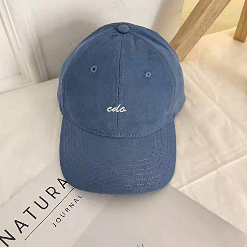 Gorra de béisbol con Bordado de Letras para Hombres y Mujeres Gorras de algodón Casquette Gorras con Nudo corredizo de Hueso de papá Gorra de Hip Hop-4_Ajustable