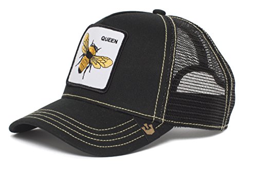 Gorra trucker negra abeja Queen Bee de Goorin Bros. - Negro, Talla unica