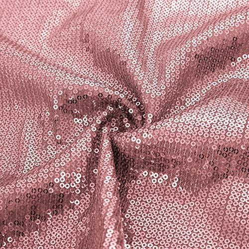 GRACE KARIN Camiseta de Tirantes para Mujer de Lentajuelas Top Brillante para Fiesta Rosa S