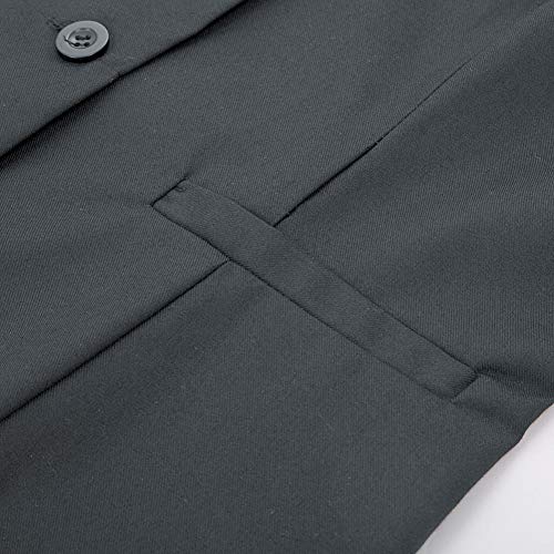 GRACE KARIN Chaleco Victoriano para Mujer Mediano Steampunk Gris XL