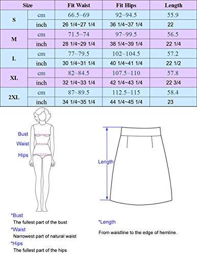 GRACE KARIN Mujer Falda de Tubo Corta Gris para Fiesta por la Rodilla Tamaño M CL866-2