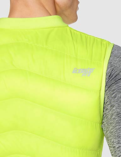 Gregster Pro Vent Chaleco Deporte, Mujer, Amarillo Neon, XL