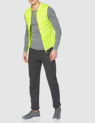 Gregster Pro Vent Chaleco Deporte, Mujer, Amarillo Neon, XL