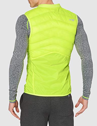 Gregster Pro Vent Chaleco Deporte, Mujer, Amarillo Neon, XL