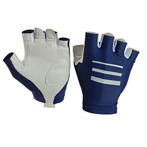 Guantes de ciclismo de verano ultraligeros de piel sintética – para bicicleta de carretera – Guantes y accesorios de ropa técnica para bicicleta de hombre mujer niño (azul, XL)