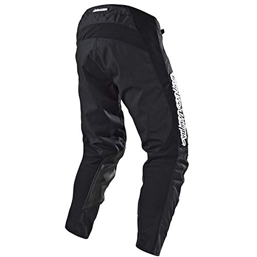 GELing Hombre Motocicleta Pantalones Moto Pantalón Mezclilla Jeans con Protección Aramida ，Negro,XL