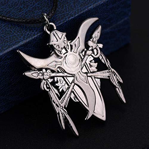 guodong Venta Online Game Wow Logo Collar para Mujeres Hombres Moda Joyería Colgante