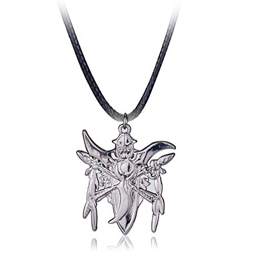 guodong Venta Online Game Wow Logo Collar para Mujeres Hombres Moda Joyería Colgante