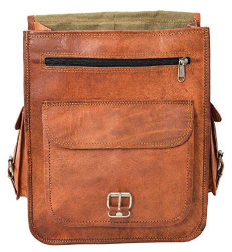 Gusti Cuero Nature Eleanor Mochila Vintage Piel de Cabra Vintage Retro Trabajo Universidad Oficina K58b