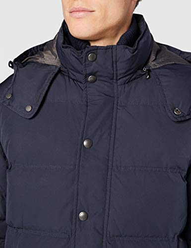 Hackett London Classic Down JKT Chaleco Deportivo, Azul, S para Hombre