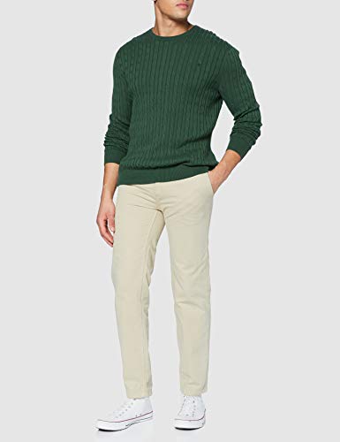 Hackett London Lambswool HZIP Jersey, Naranja (193 Spice), XX-Large para Hombre