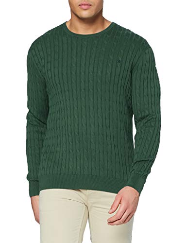 Hackett London Lambswool HZIP Jersey, Naranja (193 Spice), XX-Large para Hombre