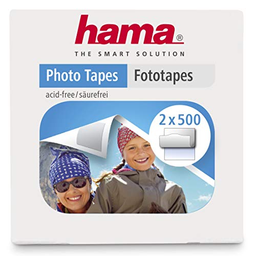 Hama Fototapas Adhesivos para Fotos, 1000 unidades