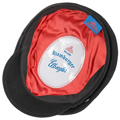 HAMMABURG Gorra Marinera Negro 57 cm