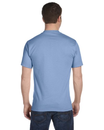Hanes Hombres ComfortSoft Heavyweight 100% algod¨®n camiseta, 2XL, azul claro