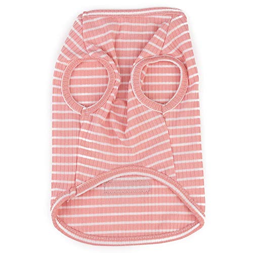 Harfkoko Jersey para Perro o Gato Pequeño/Ropa Cómoda de Punto para Mascotas Suéter de Abrigo para Mascotas Rosa Rojo Azul Gris Hierba - Peso 1,2-9,0 kg