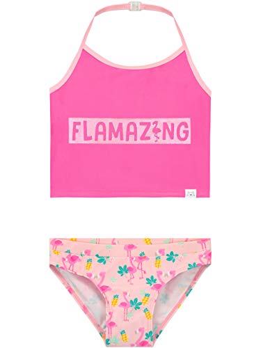 Harry Bear Bañador para Niña Flamingo Rosa 7-8 Años
