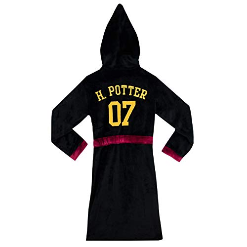 HARRY POTTER - Gryffindor -Bata para niños - Negro 8-9 Años