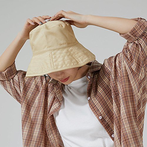 Hat 2018 Nuevo Pescador Sombrero de Verano Sombrero de los Hombres Sombrero Protector Solar Señora Sol Vacaciones Playa Sombrero Negro Beige Marrón Oscuro YZRCRK