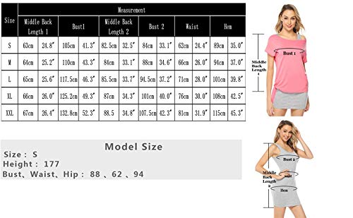 Hawiton Vestido Lápiz para Mujer 2 en 1 Casual Fuera del Hombro Camisetas con Retro Estampado Vestido Mini Playa