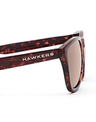 HAWKERS Gafas de sol, Carey · Rose Gold TR18, One Size Unisex-Adult