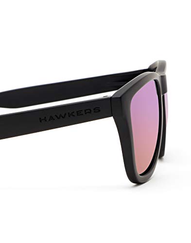 HAWKERS Gafas de sol, NEGRO/FUCSIA, One Size Unisex-Adult