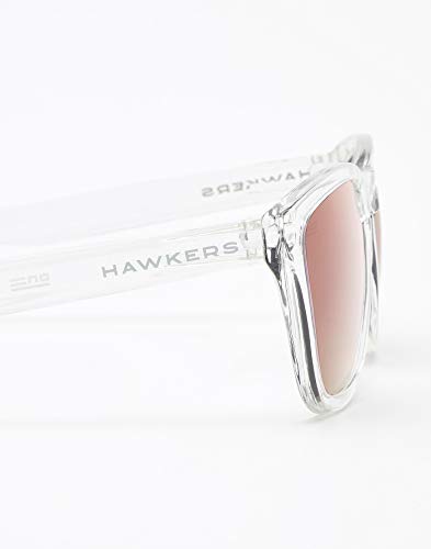 HAWKERS Gafas de sol, TRANSPARENTE/ROSA, One Size Unisex-Adult