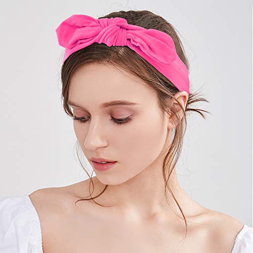 HBF 8 Piezas Cinta De Pelo De Orejas De Gato Venda De Pelo Elástica Para Mujer Pelo Accesorio