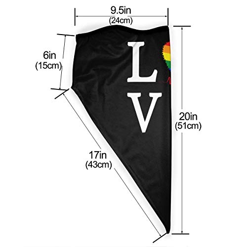 HBFD multifuncional Face Mask Handofcodunisex Multifunction Microfiber Neck Warmer