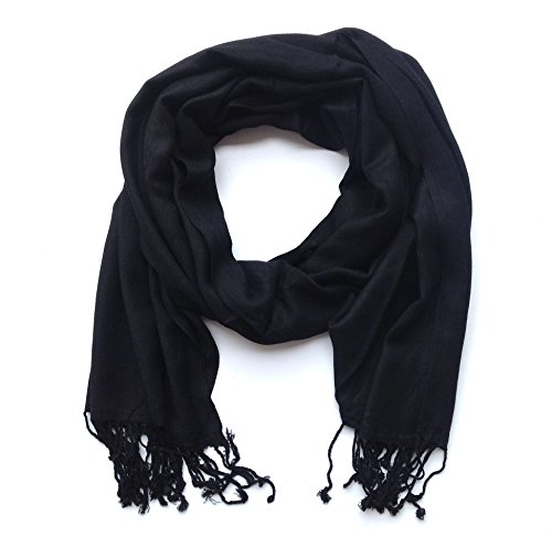 HC enterprise Bufanda Lisa, 015 (Negro)